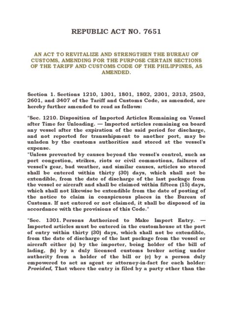 republic act 7670|Republic Act Nos. 7651.